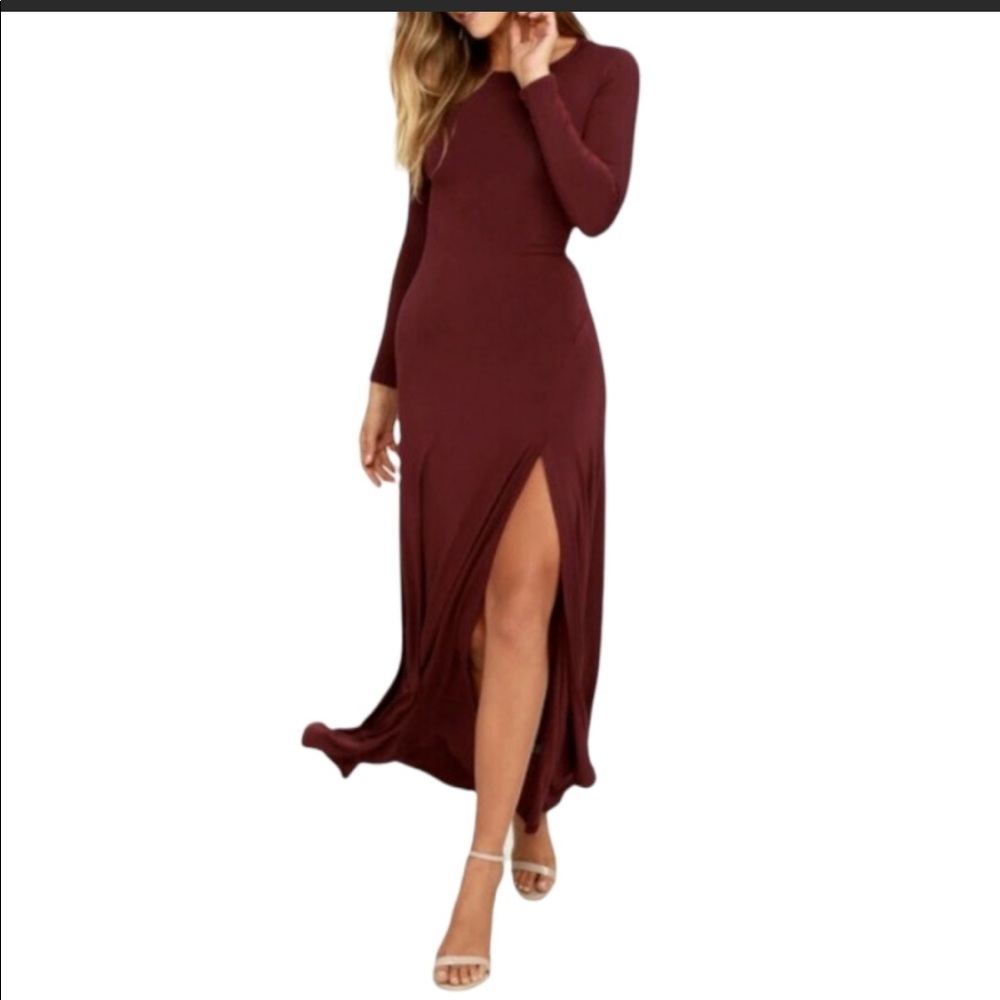 Lulu’s Swept Away long dress